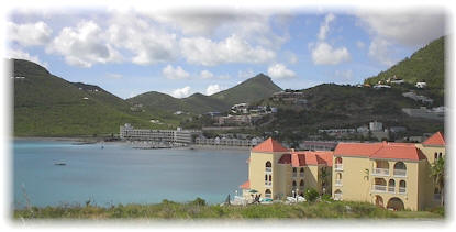 Looking out over Little Bay.